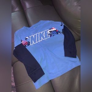 Nike kids long sleeve tee size 6